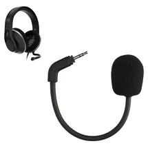 kwmobile Ersatz Kopfhörer Mikrofon kompatibel mit TurtleBeach Recon 500 Headset - Gaming Headphones Mikrofon mit 3,5 mm Klinkenstecker - Schwarz