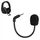 kwmobile Ersatz Kopfhörer Mikrofon kompatibel mit TurtleBeach Recon 500 Headset - Gaming Headphones Mikrofon mit 3,5 mm Klinkenstecker - Schwarz