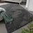LUXOR LIVING Hochflor-Teppich LUXOR LIVING "Gela", grau (anthrazit), B:60cm H:45mm L:110cm, Polyester, Teppiche, Uni Farben, weich und flauschig, ideal im Wohnzimmer & Schlafzimmer