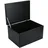 Creative Deco Holzkiste 40 x 30 x 24 cm 1-tlg. schwarz