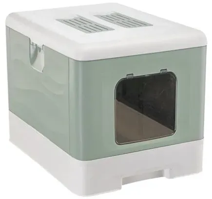 Sahara Green - cat litter box - 52 x 39 x 40cm
