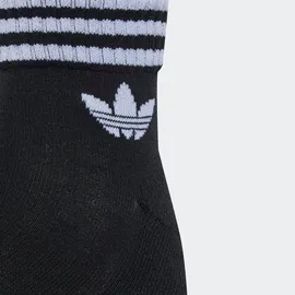 adidas 3-Streifen Ankle Socken 3er Pack Schwarz/Weiß 43-45