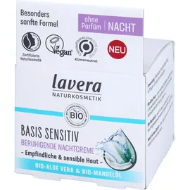 Lavera Basis Sensitiv Beruhigende Nachtcreme 50 ml
