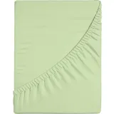 bellana Spannbettlaken Jersey-Elasthan 90-120 x 200-220 cm grün 1 St.