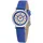 Atrium A31-102 28 mm Metallgehäuse Blau Kunstlederarmband Blau onesize