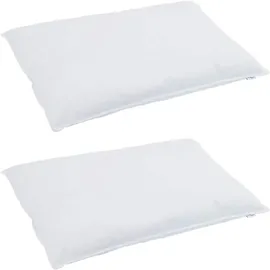 vidaXL KopfKissen 40 x 80 cm Weiß