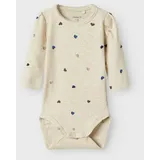 NAME IT Damen Nbfnutti Ls Body, Peyote Melange, Numeric_50 - numeric_50