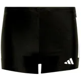 adidas 3-Streifen Kids Boxer-Badehose Black / White 116    