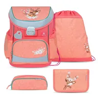 Belmil Mini-Fit Schulranzen-Set 4-tlg. Cute Doe