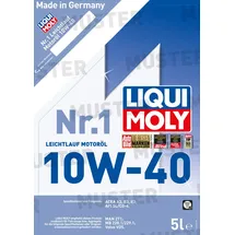 LIQUI MOLY Nr. 1 Leichtlauf 10W-40 5 L