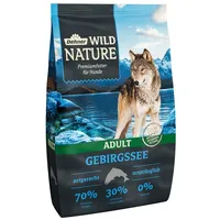 Dehner Wild Nature Hundefutter Gebirgssee, Trockenfutter getreidefrei / zuckerfrei, für Hunde, Lachs / Huhn, 4 kg