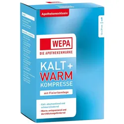 Kalt Warm Kompresse 12X29cm mit Fixierband