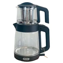 Samowar Mulex Tee-Express 2l Glas schwarz