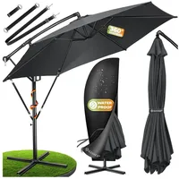 Kesser Alu Ampelschirm Ø 350 cm Grau