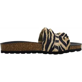 Verbenas Rocio Serraje Volante Zeb Pantolette Schwarz - 37 EU