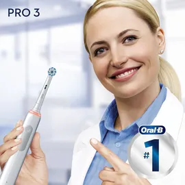 Oral-B Pro 3 3900 weiß + 2. Handstück Black-White Edition