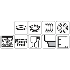SSW Kitchen Q Profi Star Kochtopf 24 cm