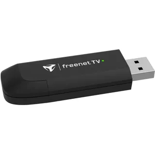 Freenet TV CI+ 2.0 USB Stick DVB-T2 HD, 1 Monat freenet TV inklusive, USB-TV-Empfang für kompatible Geräte, Antennenfernsehen in Full HD