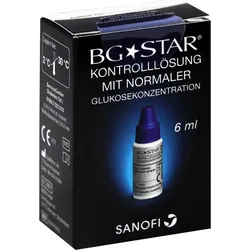 Bgstar Kontroll Lösung Normal 6 ML