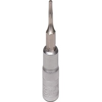KS Tools 1/4" Bit-Stecknuss, Fünfstern mit Stirnlochbohrung, TS50