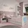 raumhirsch furniture Kinderbett Blumen 80 x 180 cm Holzwerkstoff weiß