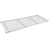 Gutta Pultvordach L 270 cm weiß