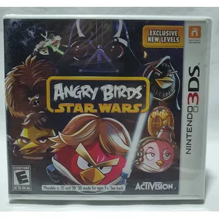 Angry Birds: Star Wars Nintendo 3DS NEW FACTORY SEALED foil slighty damaged