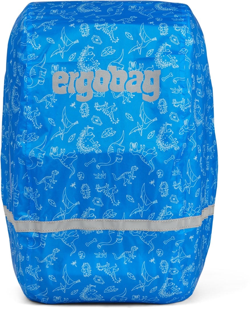 ergobag Schulzubehör Regencape mit Motivprint Dinos