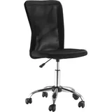Vinsetto Bürostuhl Ergonomisch Netzstoff Schwarz