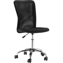 Vinsetto Bürostuhl Ergonomisch Netzstoff Schwarz