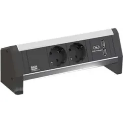 Bachmann Steckdosenleiste DESK 2x Schutzk.-Dose 902.0192