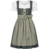 Nübler Kinderdirndl Petra in Grün | Gr.: 104