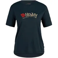 Fjällräven Damen Hoja Wool T-Shirt (Größe M, blau)