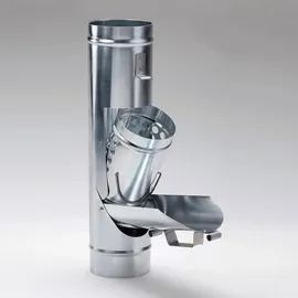 Florantia Laubsammler Zink mit Korb DN 100 inkl. Adapter