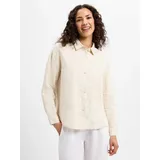 Marie Lund Bluse creme L