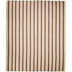 HKliving - Vida Tagesdecke 230 x 275 cm, kastanie / creme