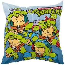 UNITED LABELS Teenage Mutant Ninja Turtles Kissen 40 x 40 cm Blau