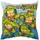 UNITED LABELS Teenage Mutant Ninja Turtles Kissen 40 x 40 cm Blau