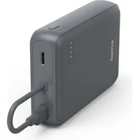 Hama Power Pack Travel mit Kabel, 10000mAh, 2 Ausgänge: