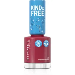Rimmel Kind & Free Nagellack Farbton 166 Cherry Chance 8 ml