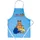 Dr. Oetker Kleine Backschürze Maus, Elefant & Ente – Kochschürze für Kinder, waschmaschinenfest 40°C, süßes Design der Maus, mit praktischem Klettverschluss, Designed in Germany, Ca. 60 x 45 cm