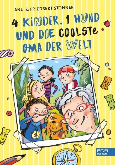 4 Kinder  1 Hund Und Die Coolste Oma Der Welt - Anu Stohner  Friedbert Stohner  Gebunden