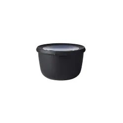 Mepal Frischhaltedose cirqula rund, 1000 ml 106210041100 , Farbe: schwarz