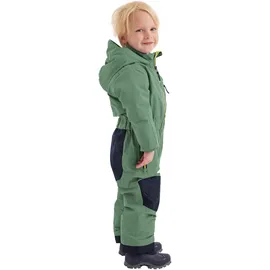KILLTEC FIRST INSTINCT by killtec Kinder Overall FISW 31 MNS ONPC Skioverall/Schneeanzug mit Kapuze, wasserdicht, stahlmint, waldgrün