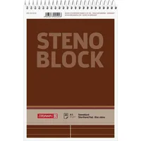 Brunnen 10X BRUNNEN Stenoblock A540Bl SpiraleMittelline