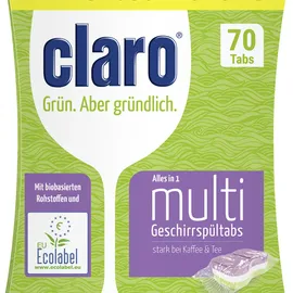 Claro Multi Geschirrspültabs 70 St.