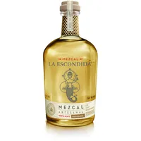 La Escondida Mezcal Reposado | 100% Agave Espadín aus Oaxaca | 9 Monate in Eichenfässern Gereift | Weich & Elegant | 100% Handgefertigt | 40% Vol. | 700 ml