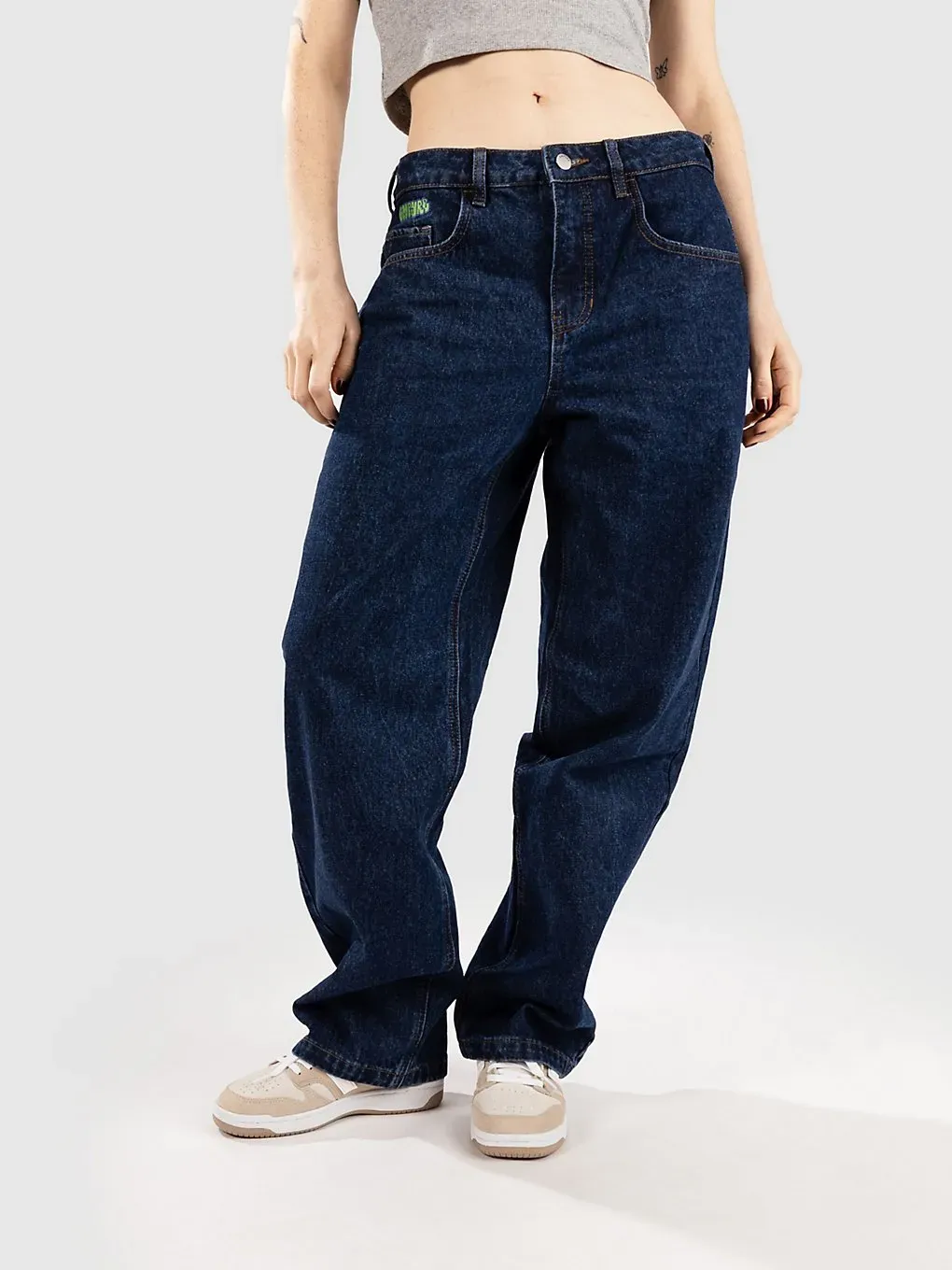 Empyre Loiter Slouchy Straight Jeans evening Gr. 4