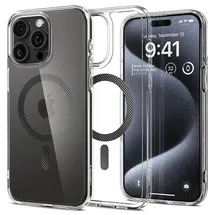 SPIGEN iPhone 15 Pro Ultra Hybrid MagSafe grau