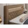 MKS Meble Boxspringbett 160x200 mit Led, Polsterbett 160x200 mit LED Kopfteil - Multipocket-Matratze H3 - Doppelbett mit Bettkasten Stauraumbett, GOLD-6 - 16... - Braun
